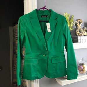 Size 4 green blazer